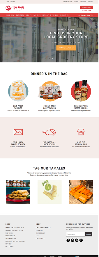 Magento E Commerce Website design for food industry Magento E Commerce Website design for food industry