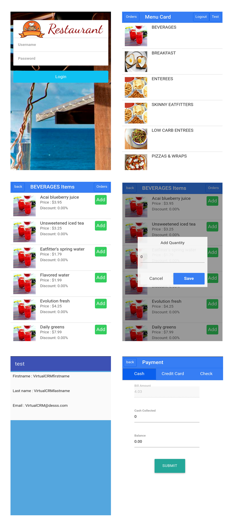 Food & Drink point of sales Android app Developer Food & Drink point of sales Android app Developer