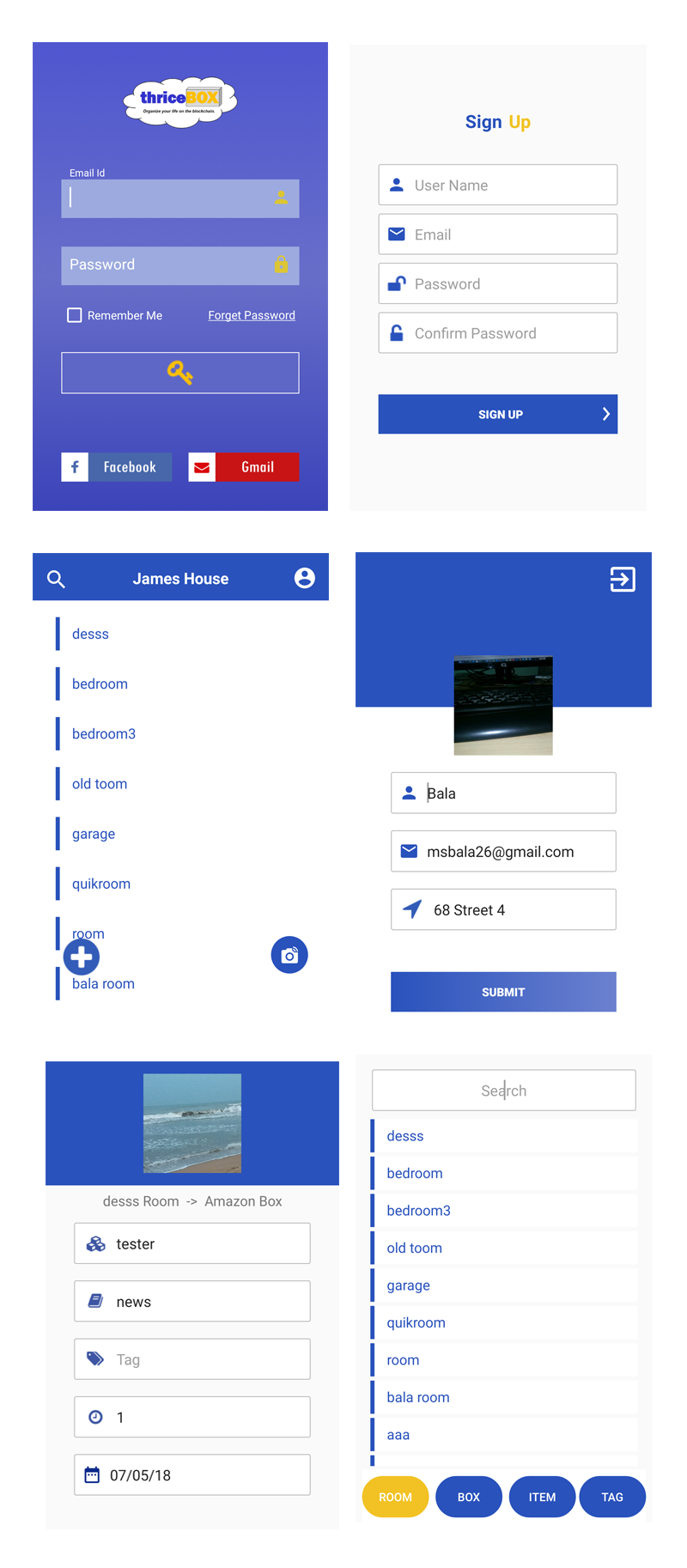 Storage and tracking android app development Storage and tracking android app development