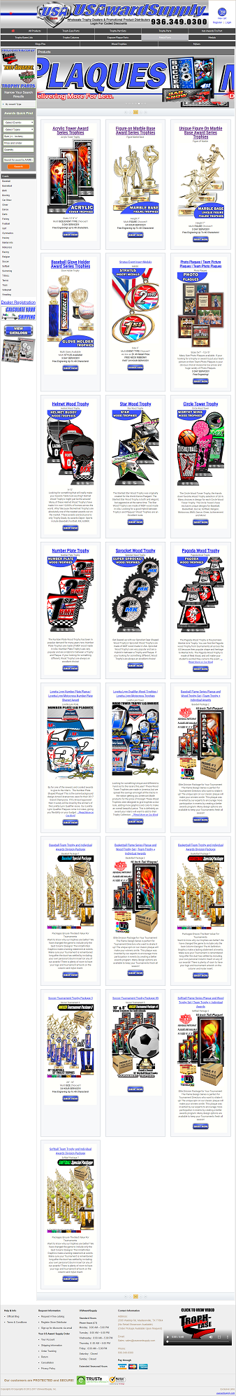 Wholesale trophy supplies eCommerce Web Design and Development Wholesale trophy supplies eCommerce Web Design and Development