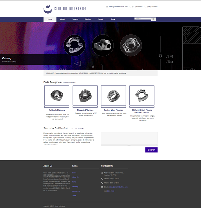 Hydraulic Flanges and Components eCommerce Web Design and Development Hydraulic Flanges and Components eCommerce Web Design and Development