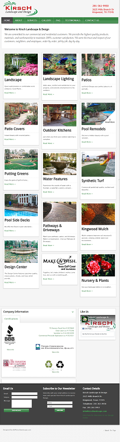 Landscape services Joomla Content Management System consulting and development Landscape services Joomla Content Management System consulting and development