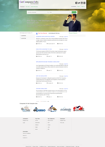 Computer Recruitment Jobs Website Design and Development Computer Recruitment Jobs Website Design and Development