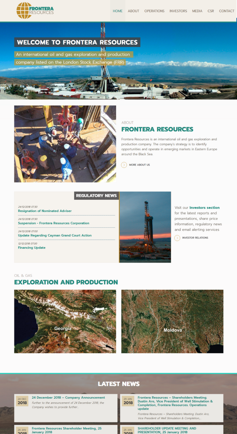 Energy Oil and Gas Website and Content Management System Solution Energy Oil and Gas Website and Content Management System Solution