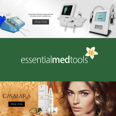 Beauty and spa products and equipment eCommerce retail website Design 