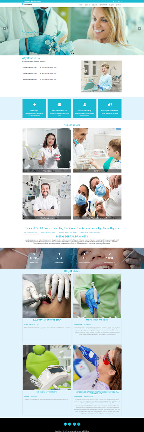Orthodontist Services Clinic Content Management System Consulting and Development Orthodontist Services Clinic Content Management System Consulting and Development