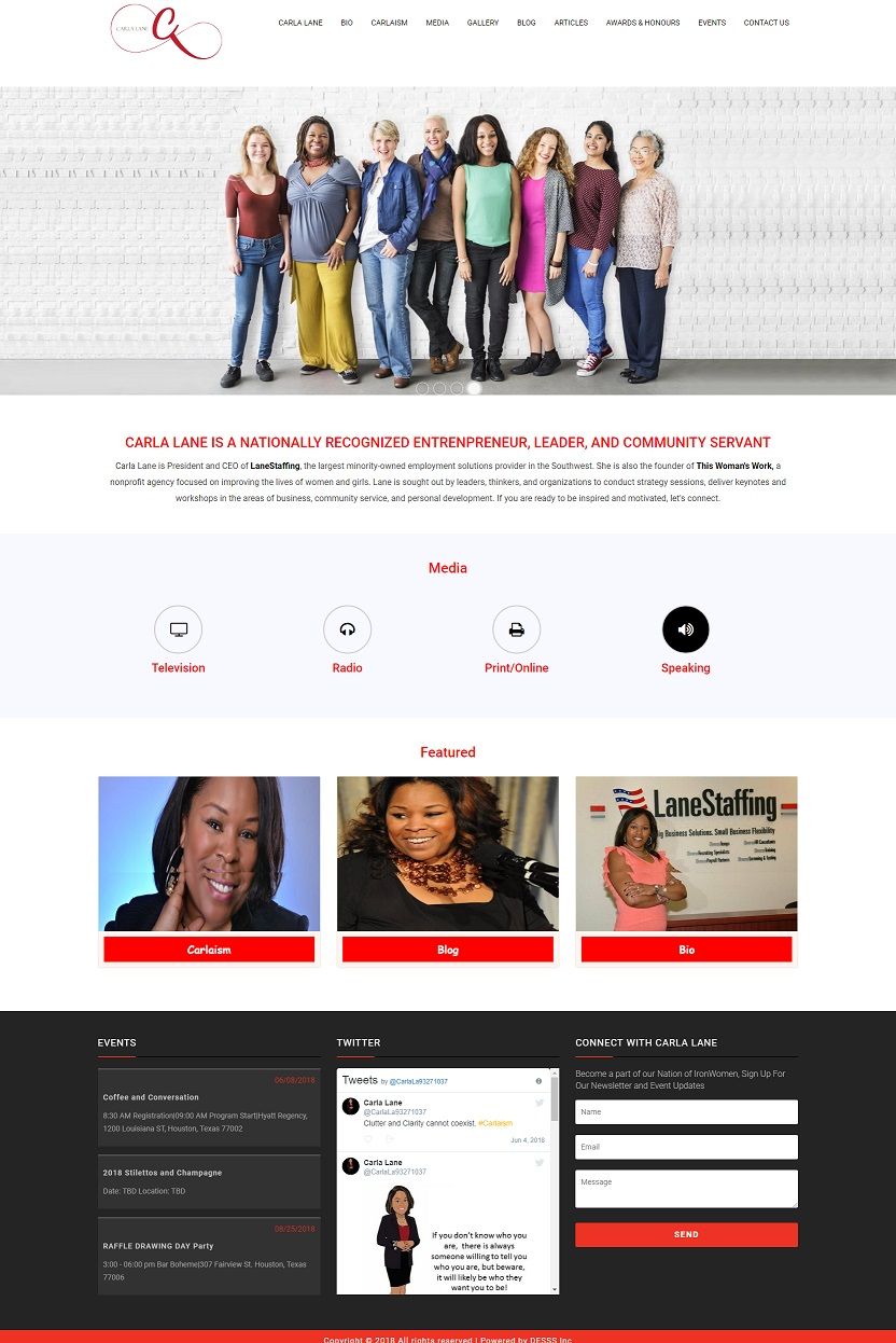 Personal/biography web development company Personal/biography web development company