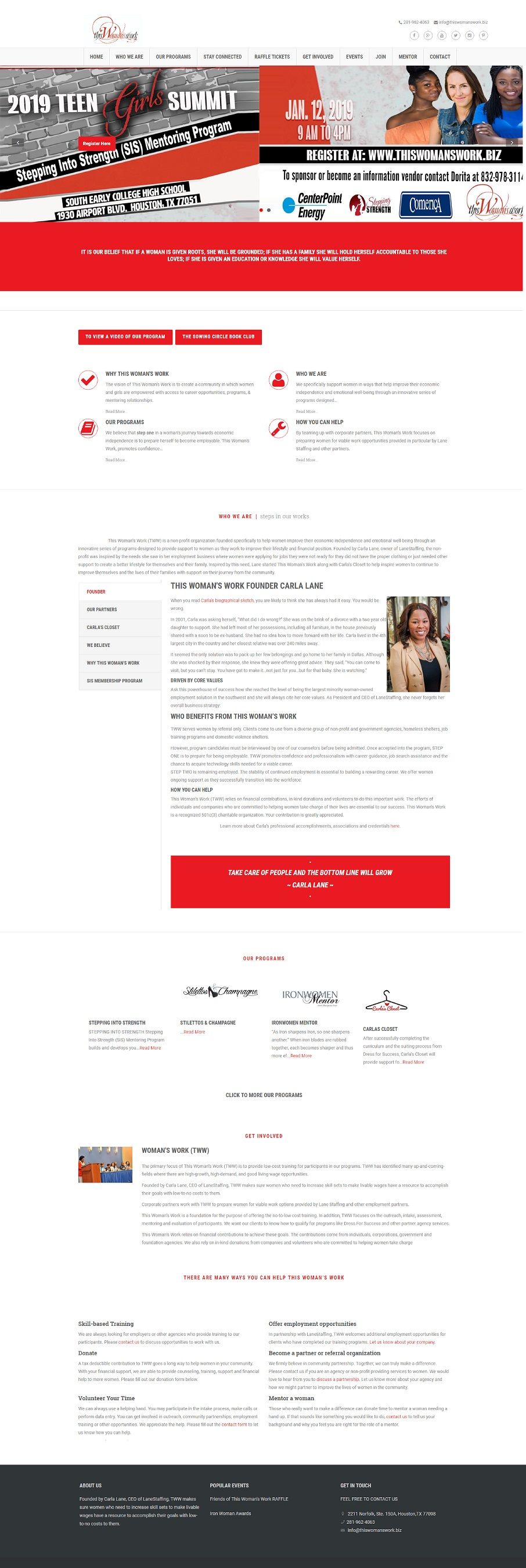 Non-profit organization web design and development Non-profit organization web design and development