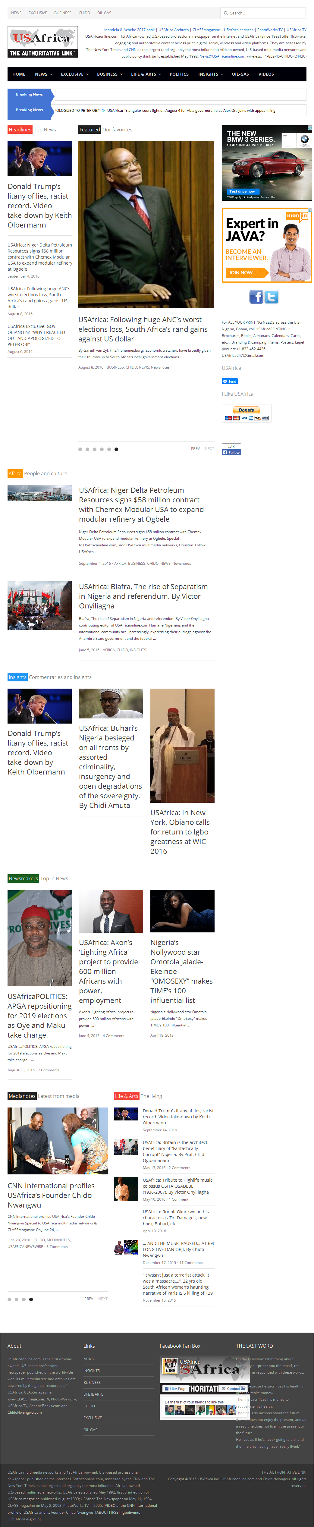 Newspaper multimedia website design Newspaper multimedia website design
